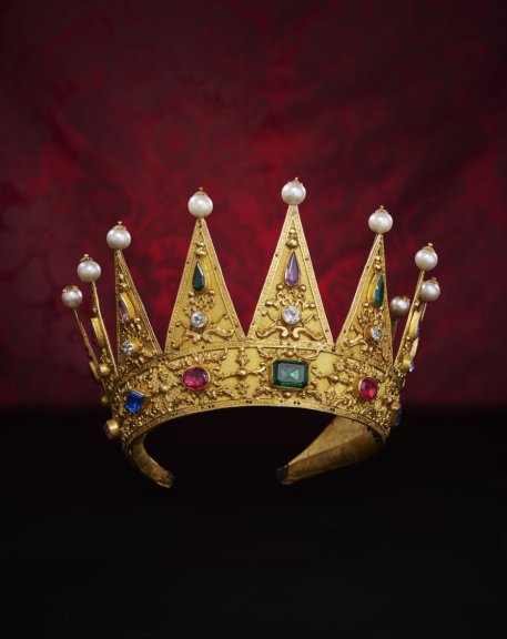 Crown said to be that of Mademoiselle Raucourt as Cleopatra