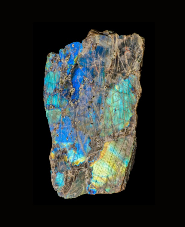 Anorthite, var. labradorite Ylämaa