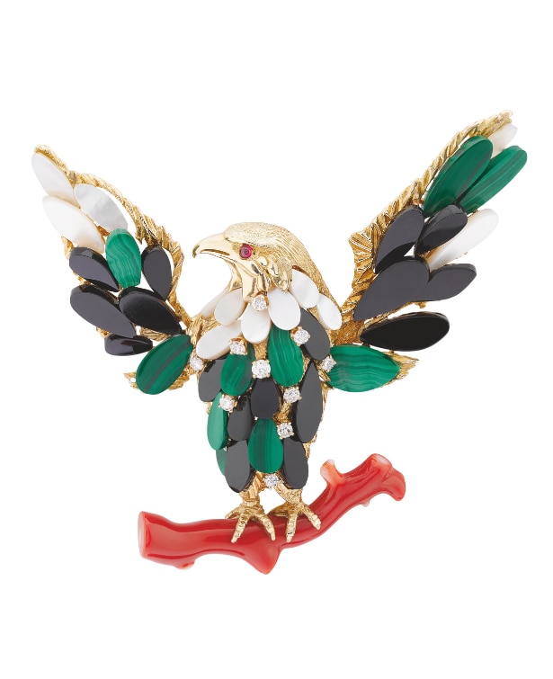 Van Cleef & Arpels Eagle Brooch, 1972
